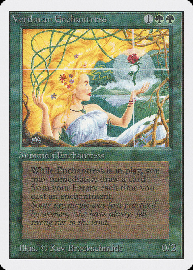 Verduran Enchantress [Unlimited Edition] | Boutique FDB TCG