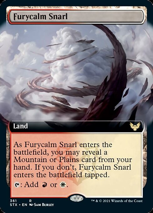 Furycalm Snarl (Extended Art) [Strixhaven: School of Mages] | Boutique FDB TCG