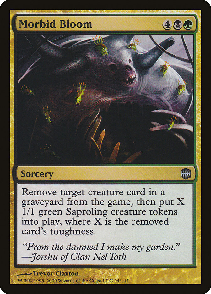 Morbid Bloom [Alara Reborn] | Boutique FDB TCG