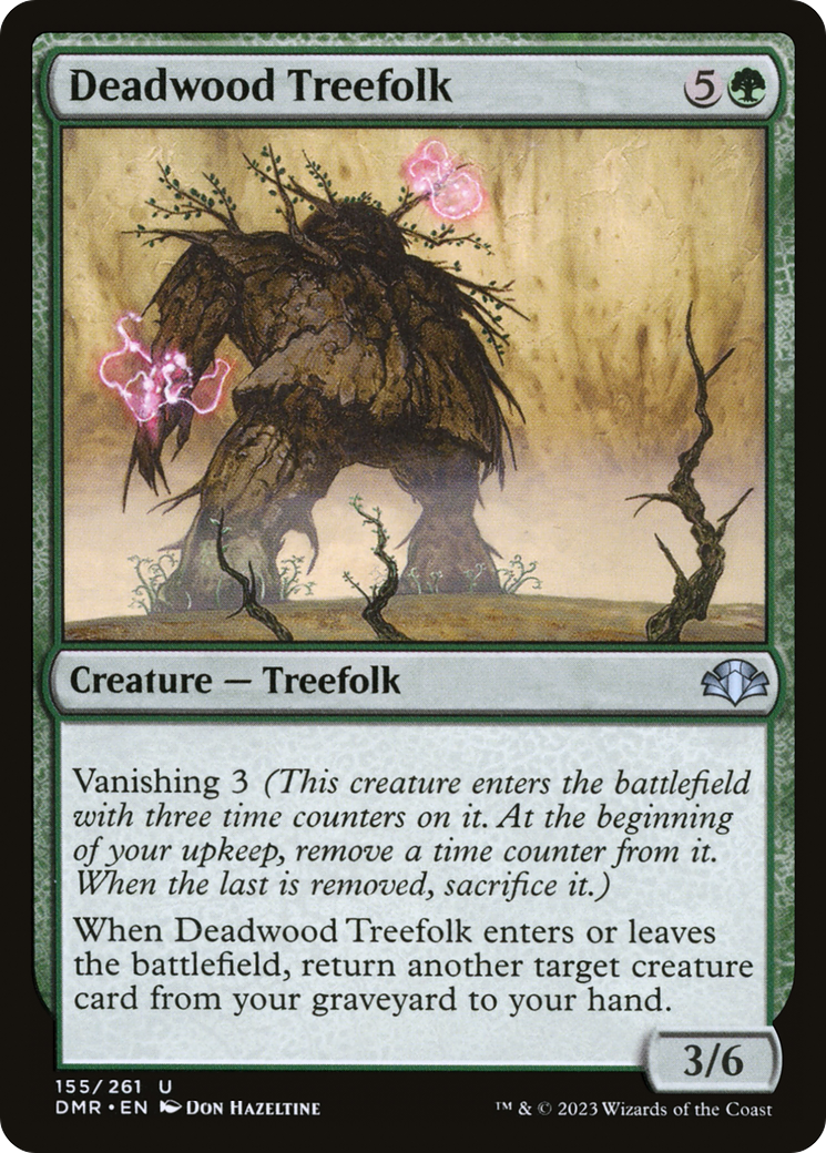 Deadwood Treefolk [Dominaria Remastered] | Boutique FDB TCG