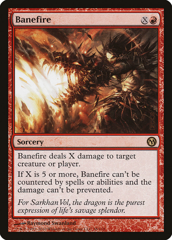 Banefire [Duels of the Planeswalkers] | Boutique FDB TCG