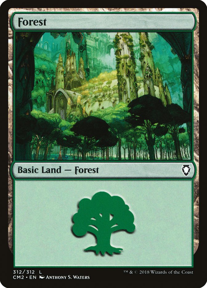 Forest (312) [Commander Anthology Volume II] | Boutique FDB TCG