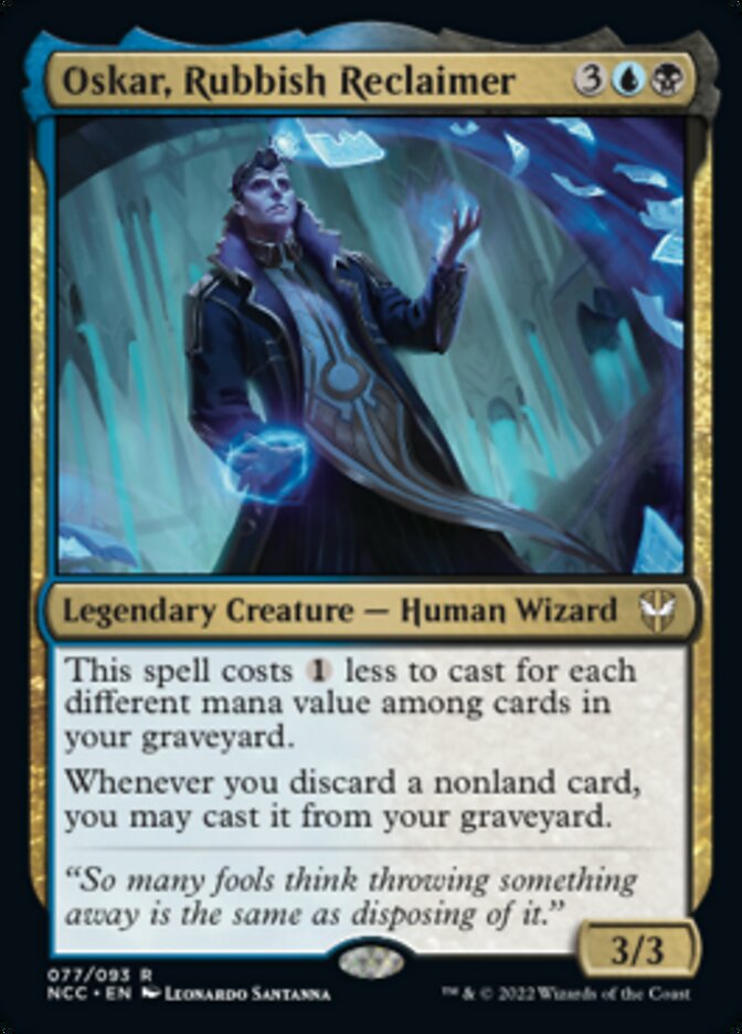 Oskar, Rubbish Reclaimer [Streets of New Capenna Commander] | Boutique FDB TCG
