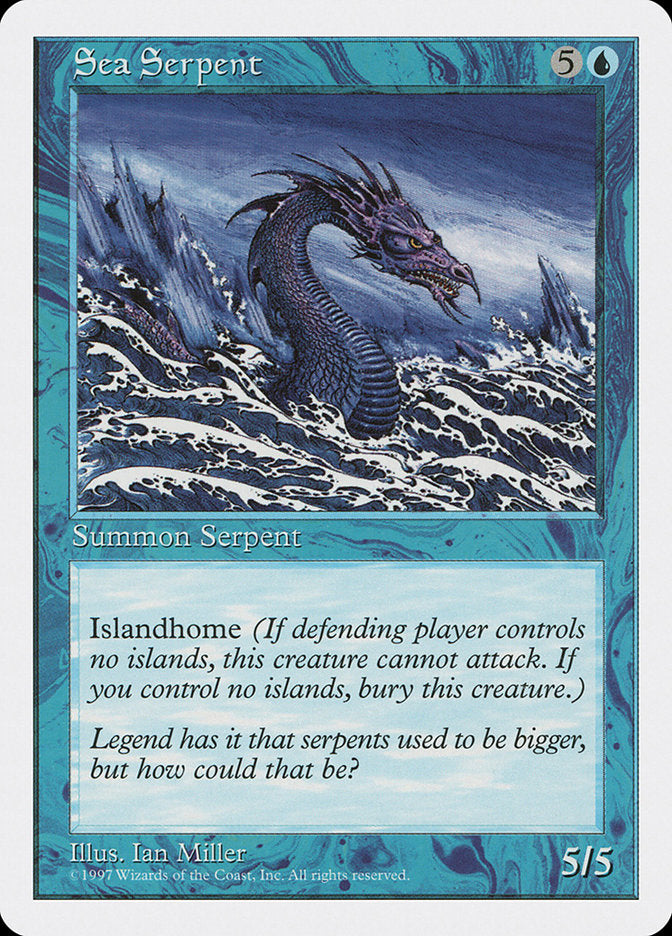 Sea Serpent [Fifth Edition] | Boutique FDB TCG