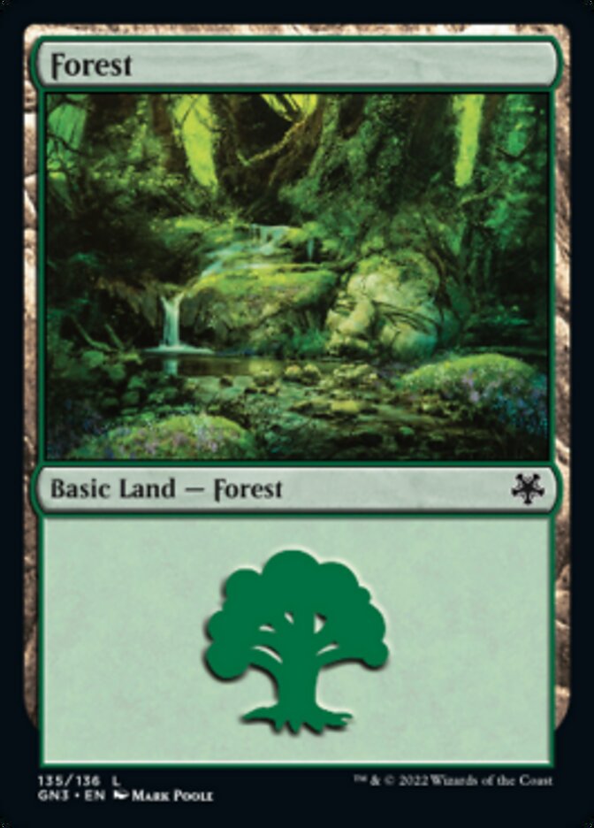 Forest (135) [Game Night: Free-for-All] | Boutique FDB TCG