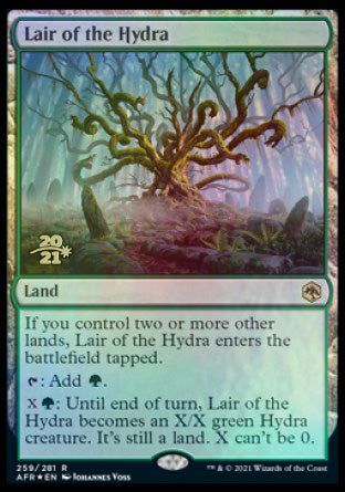 Lair of the Hydra [Dungeons & Dragons: Adventures in the Forgotten Realms Prerelease Promos] | Boutique FDB TCG