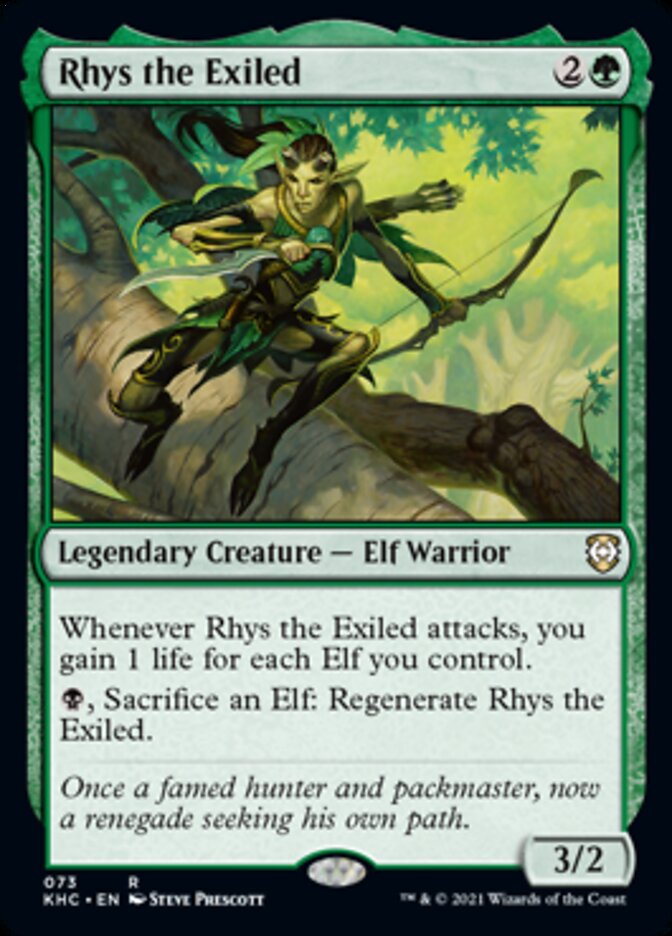 Rhys the Exiled [Kaldheim Commander] | Boutique FDB TCG