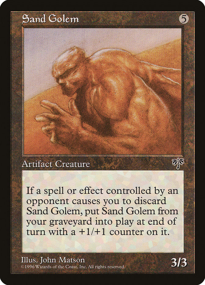 Sand Golem [Mirage] | Boutique FDB TCG