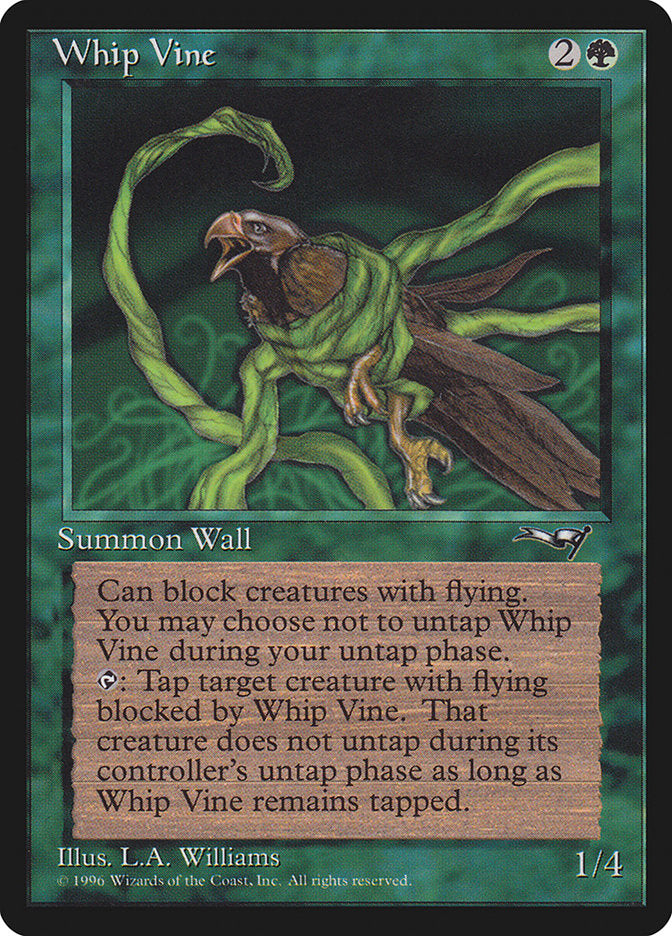 Whip Vine (Holding Bird) [Alliances] | Boutique FDB TCG