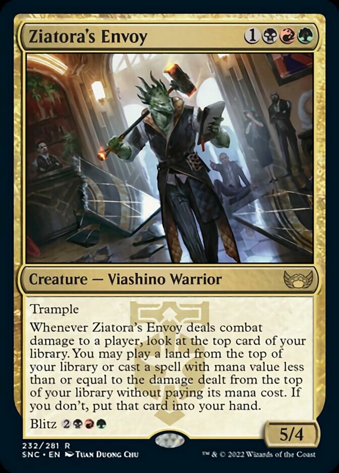 Ziatora's Envoy [Streets of New Capenna] | Boutique FDB TCG