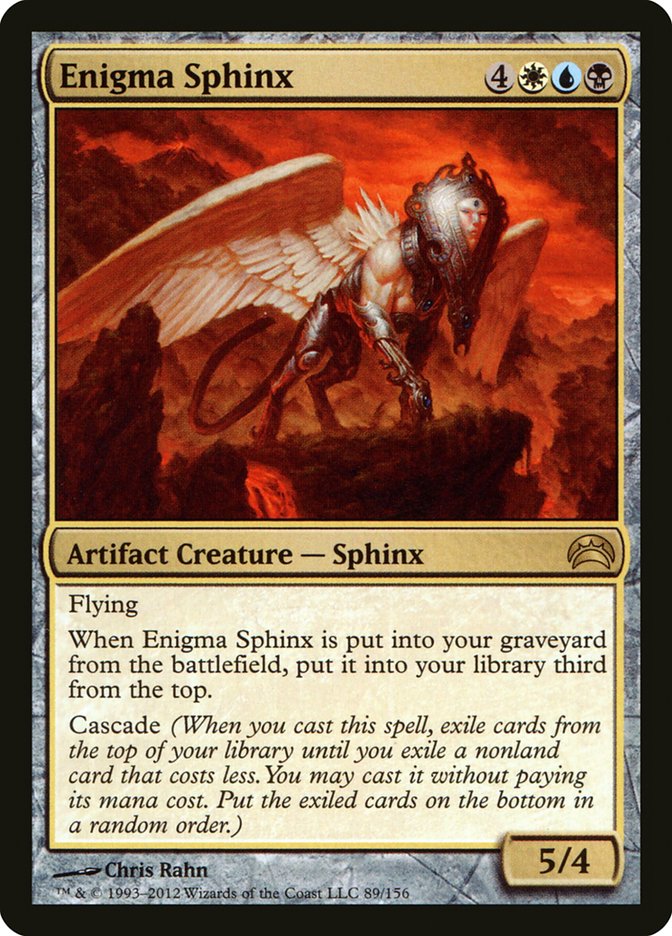 Enigma Sphinx [Planechase 2012] | Boutique FDB TCG