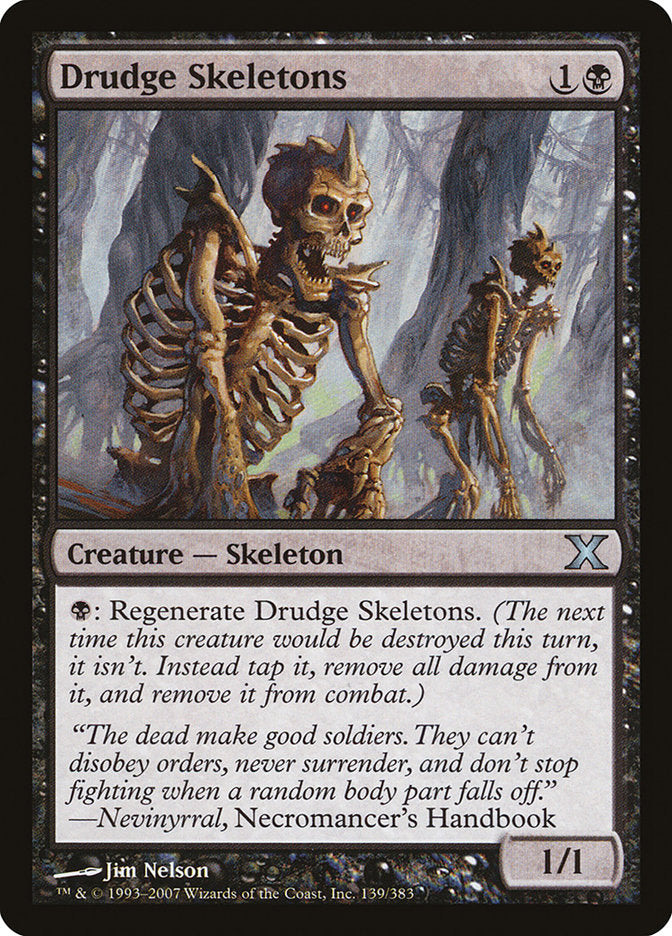 Drudge Skeletons [Tenth Edition] | Boutique FDB TCG
