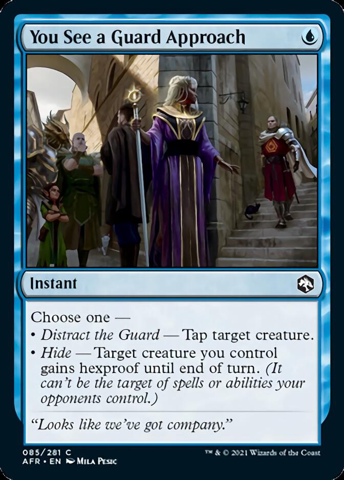 You See a Guard Approach [Dungeons & Dragons: Adventures in the Forgotten Realms] | Boutique FDB TCG