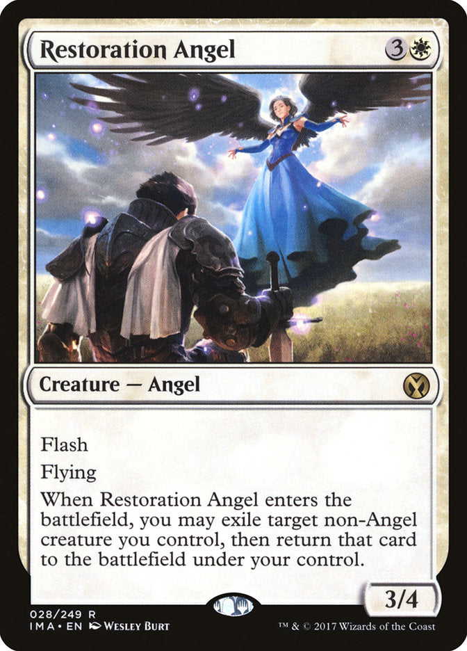 Restoration Angel [Iconic Masters] | Boutique FDB TCG