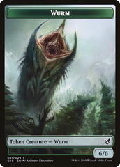 Beast (013) // Wurm Double-Sided Token [Commander 2019 Tokens] | Boutique FDB TCG