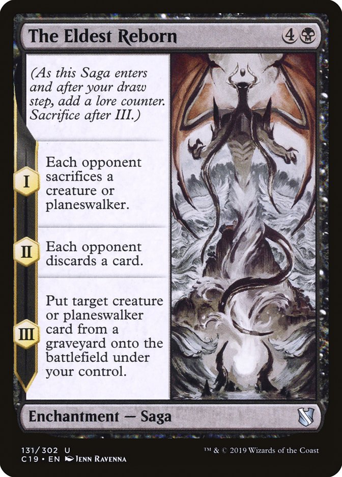 The Eldest Reborn [Commander 2019] | Boutique FDB TCG