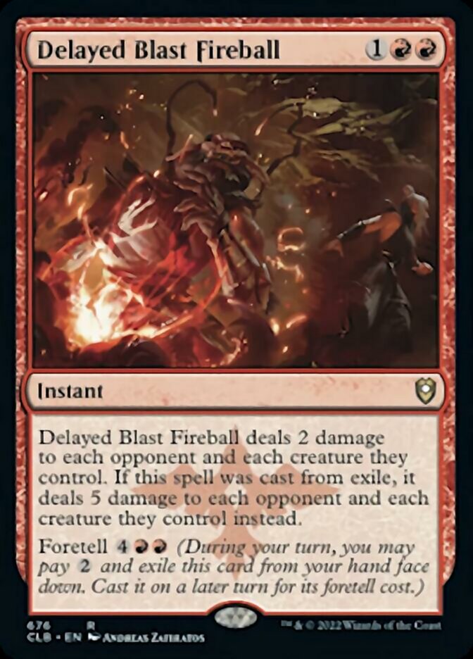 Delayed Blast Fireball [Commander Legends: Battle for Baldur's Gate] | Boutique FDB TCG