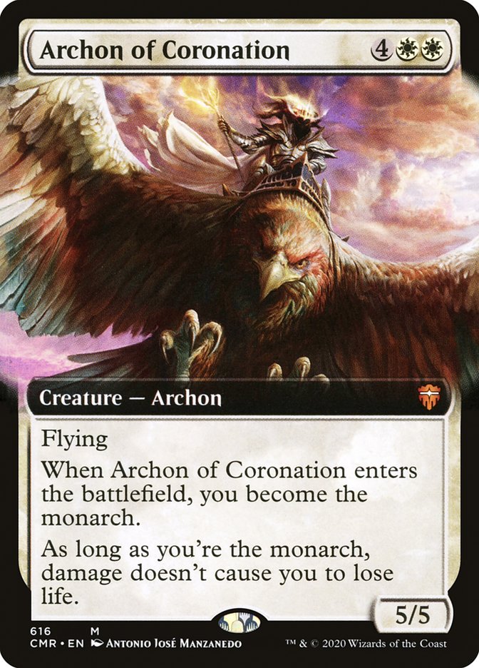 Archon of Coronation (Extended Art) [Commander Legends] | Boutique FDB TCG