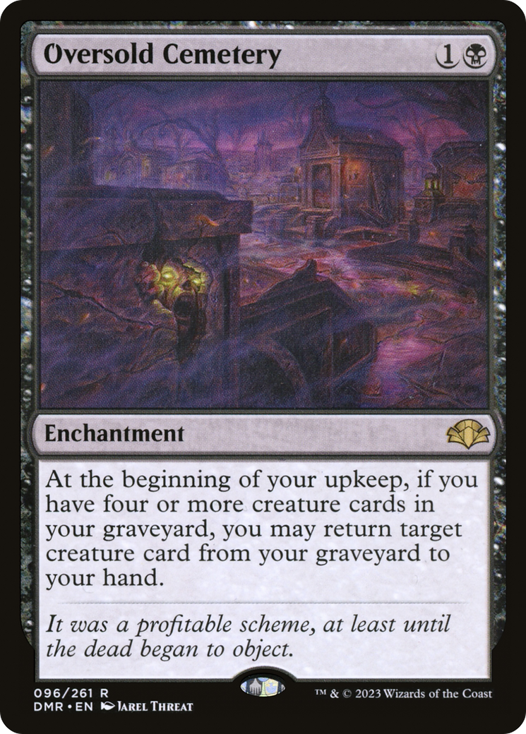 Oversold Cemetery [Dominaria Remastered] | Boutique FDB TCG