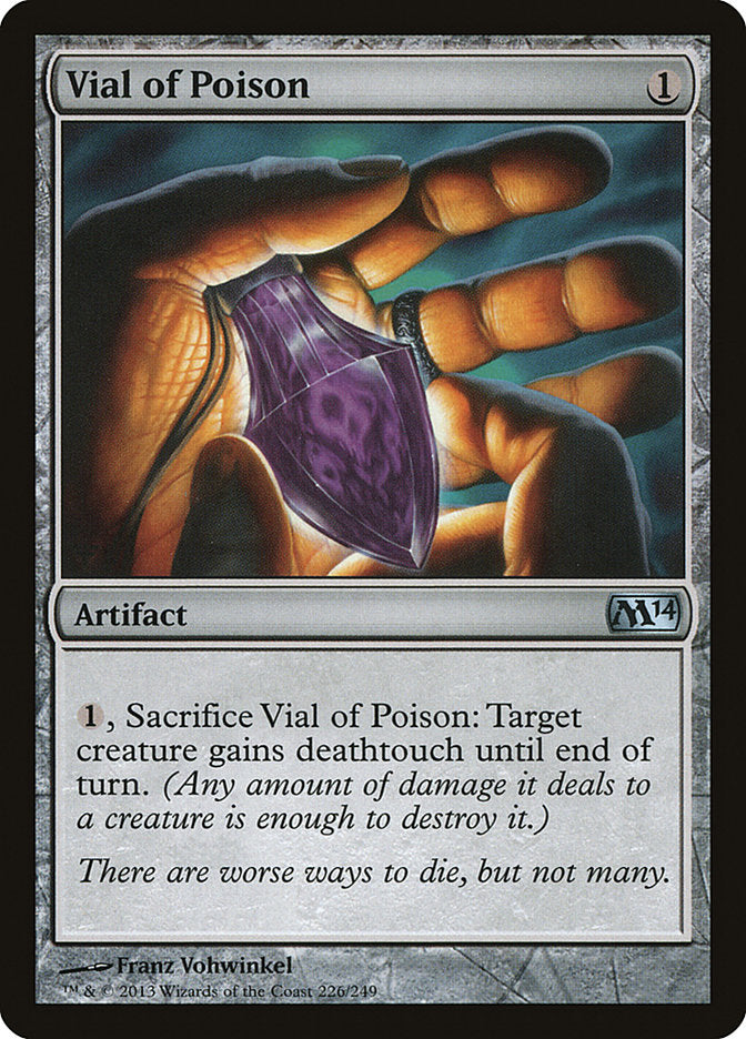 Vial of Poison [Magic 2014] | Boutique FDB TCG