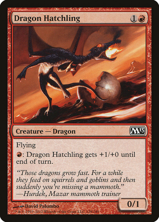 Dragon Hatchling [Magic 2013] | Boutique FDB TCG