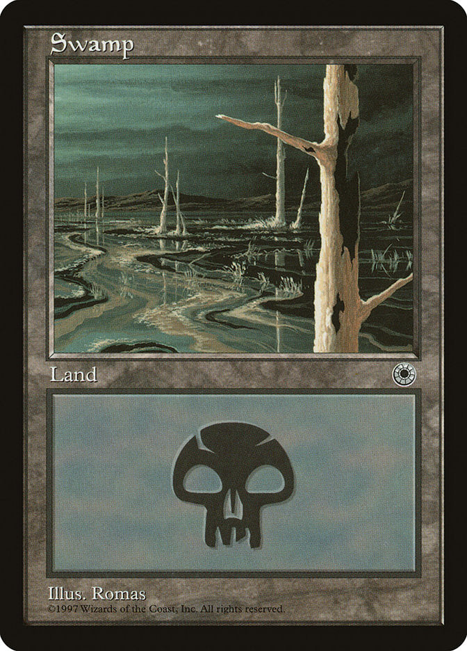 Swamp (206) [Portal] | Boutique FDB TCG
