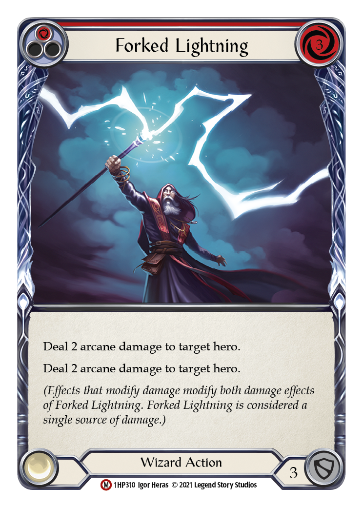 Forked Lightning [1HP310] (History Pack 1) | Boutique FDB TCG