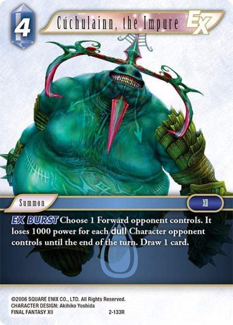 Cuchulainn, the Impure EX [Opus II] | Boutique FDB TCG