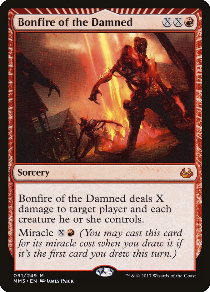 Bonfire of the Damned [Modern Masters 2017] | Boutique FDB TCG