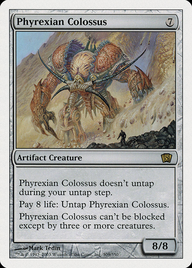 Phyrexian Colossus [Eighth Edition] | Boutique FDB TCG