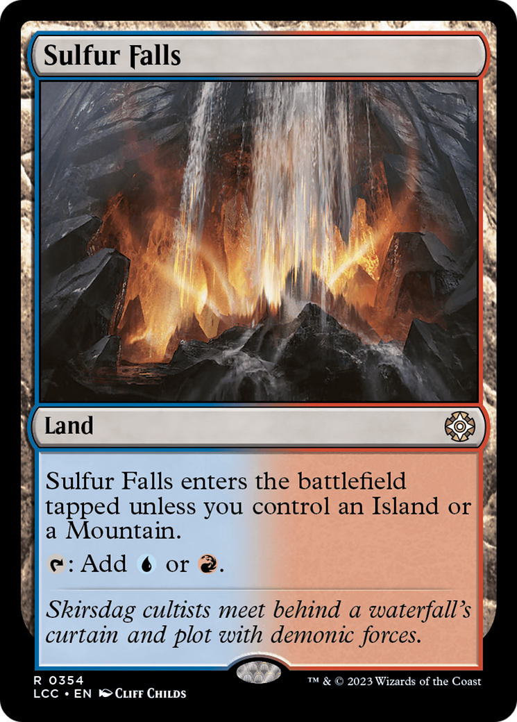 Sulfur Falls [The Lost Caverns of Ixalan Commander] | Boutique FDB TCG