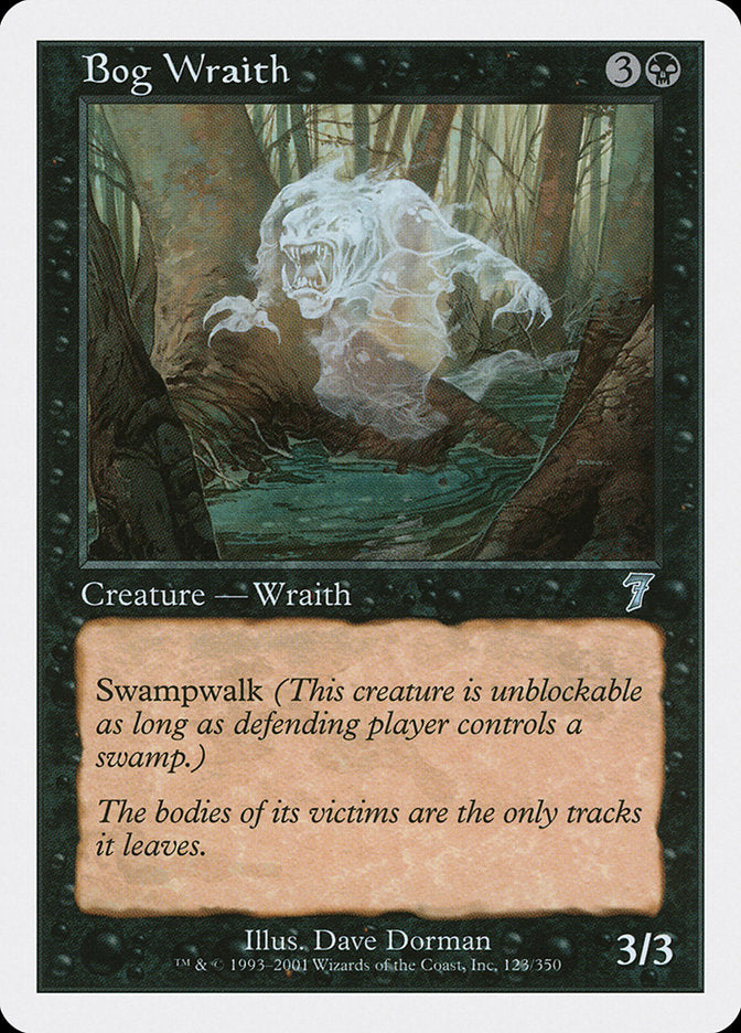 Bog Wraith [Seventh Edition] | Boutique FDB TCG