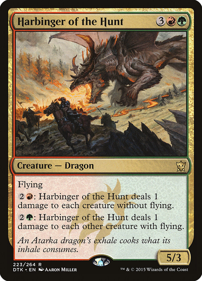 Harbinger of the Hunt [Dragons of Tarkir] | Boutique FDB TCG