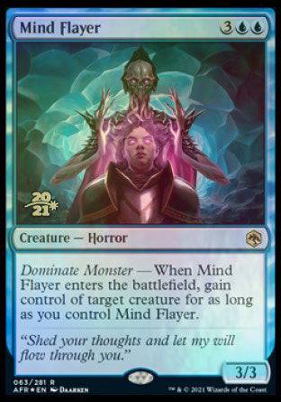 Mind Flayer [Dungeons & Dragons: Adventures in the Forgotten Realms Prerelease Promos] | Boutique FDB TCG