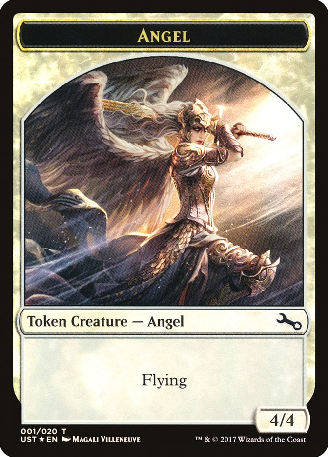 Angel // Angel Double-Sided Token [Unstable Tokens] | Boutique FDB TCG