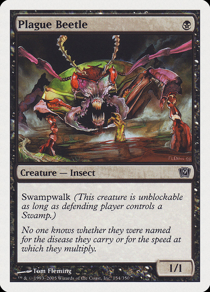Plague Beetle [Ninth Edition] | Boutique FDB TCG