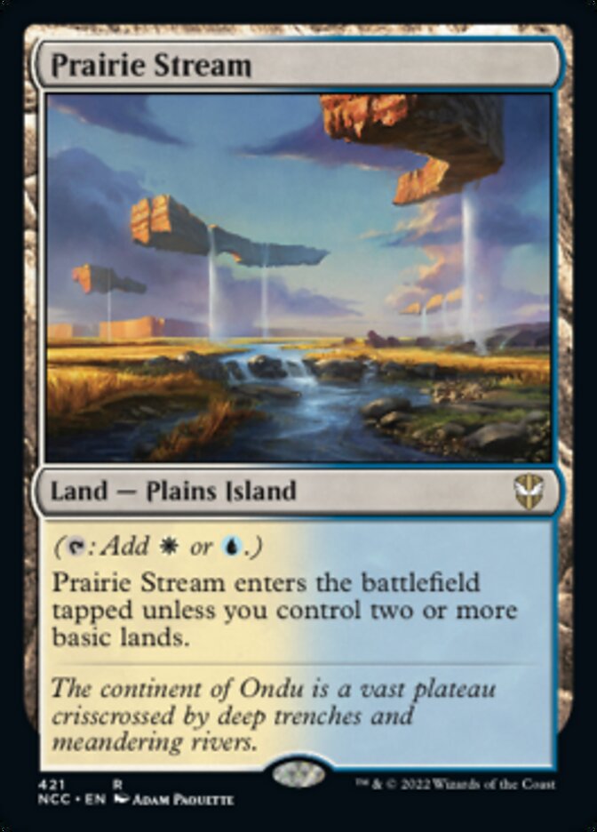 Prairie Stream [Streets of New Capenna Commander] | Boutique FDB TCG