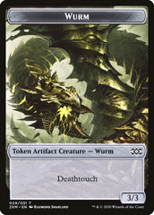 Ooze // Wurm (029) Double-Sided Token [Double Masters Tokens] | Boutique FDB TCG