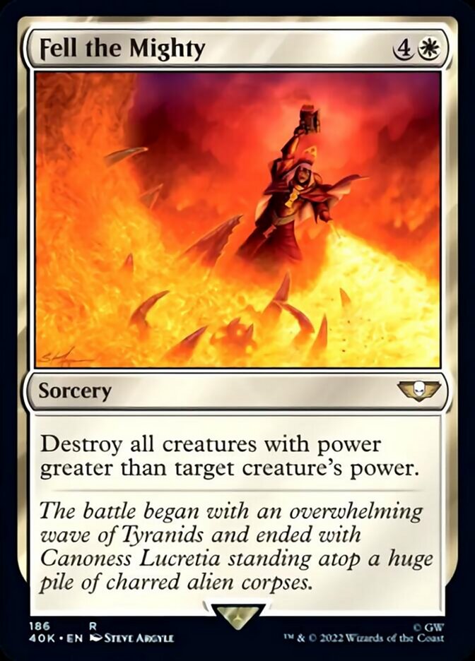 Fell the Mighty [Warhammer 40,000] | Boutique FDB TCG
