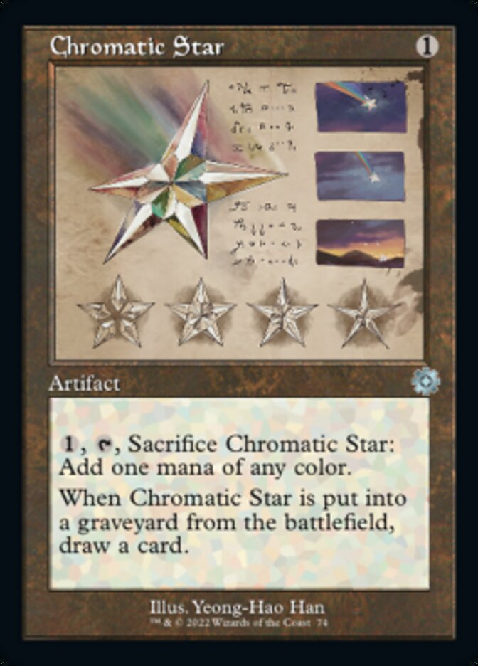 Chromatic Star (Retro Schematic) [The Brothers' War Retro Artifacts] | Boutique FDB TCG