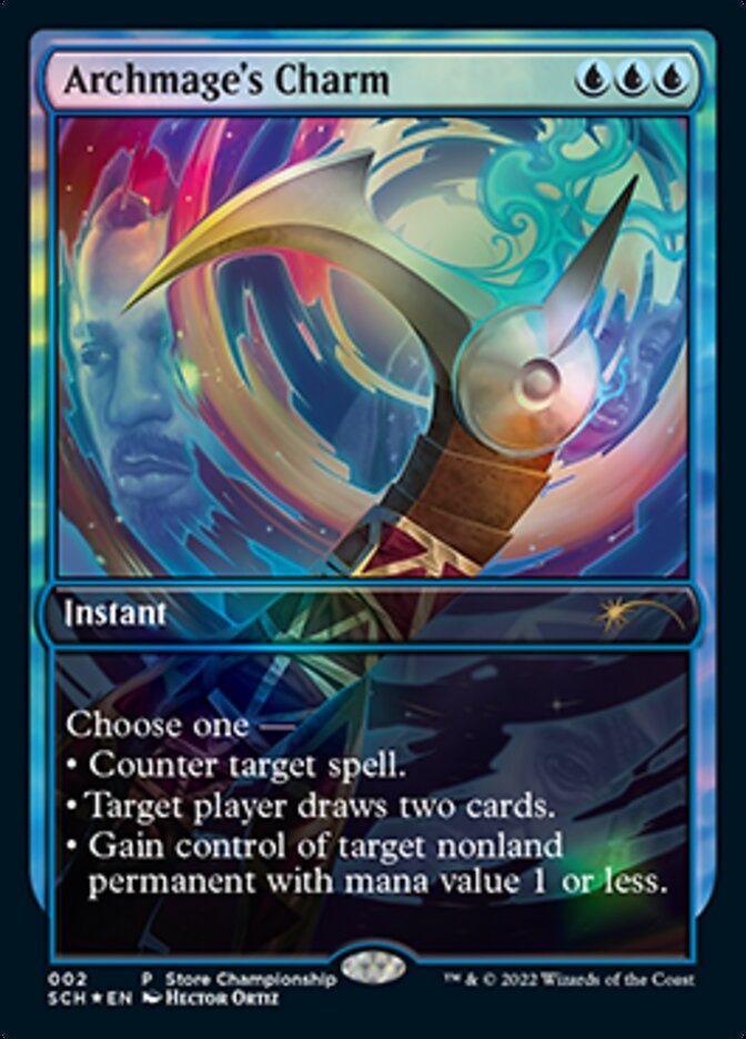 Archmage's Charm (Extended Art) [Store Championships 2022] | Boutique FDB TCG