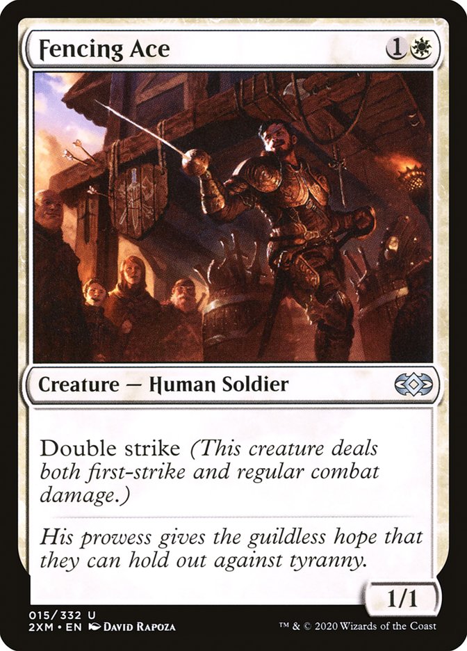Fencing Ace [Double Masters] | Boutique FDB TCG