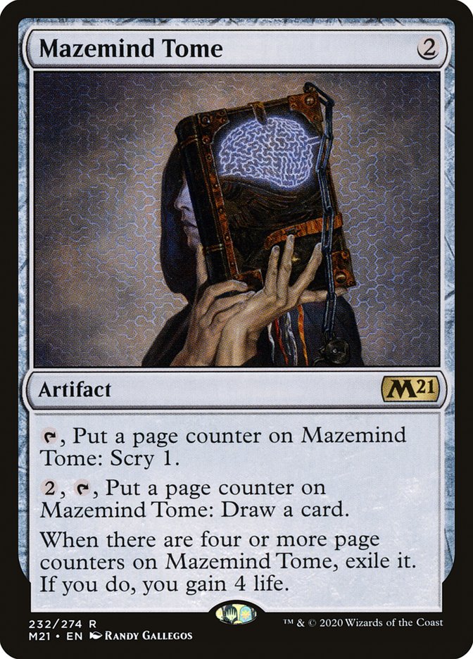 Mazemind Tome [Core Set 2021] | Boutique FDB TCG