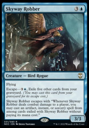 Skyway Robber (Promo Pack) [Streets of New Capenna Commander Promos] | Boutique FDB TCG