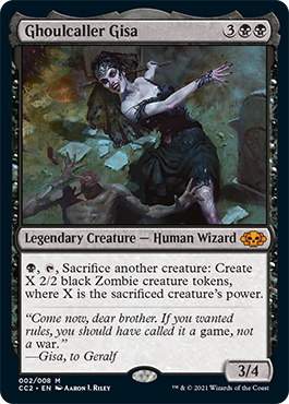 Ghoulcaller Gisa [Commander Collection: Black] | Boutique FDB TCG