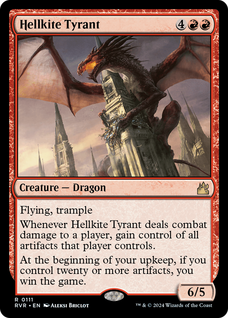 Hellkite Tyrant [Ravnica Remastered] | Boutique FDB TCG