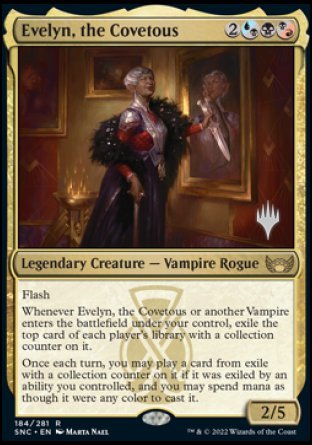 Evelyn, the Covetous (Promo Pack) [Streets of New Capenna Promos] | Boutique FDB TCG