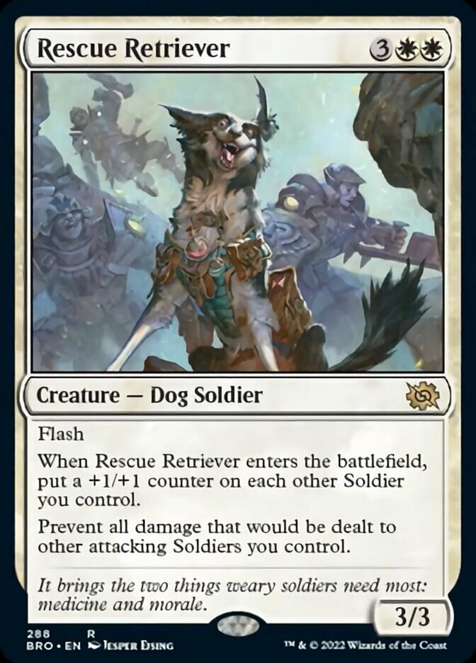 Rescue Retriever [The Brothers' War] | Boutique FDB TCG