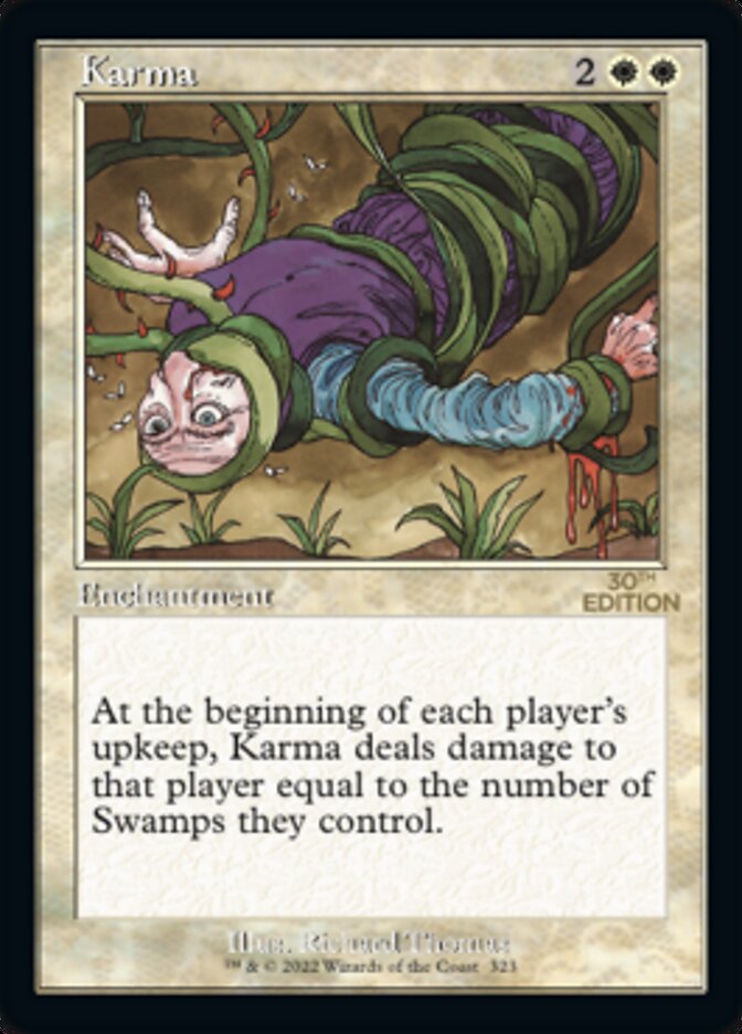Karma (Retro) [30th Anniversary Edition] | Boutique FDB TCG