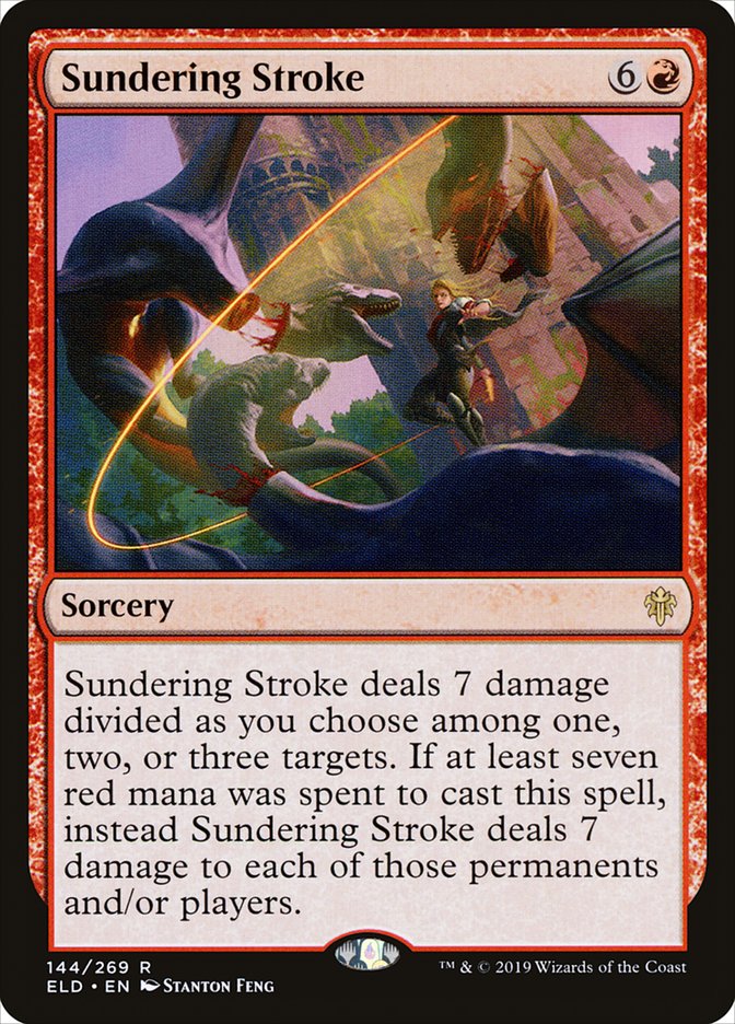 Sundering Stroke [Throne of Eldraine] | Boutique FDB TCG